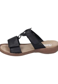 Pantoletten|Die moderne Hausfrau Damen Pantoletten schwarz