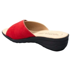 Sandalen|Die moderne Hausfrau Damen Sandale Como rot