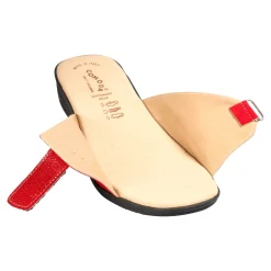 Sandalen|Die moderne Hausfrau Damen Sandale Como rot