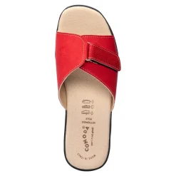 Sandalen|Die moderne Hausfrau Damen Sandale Como rot
