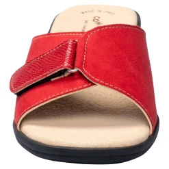 Sandalen|Die moderne Hausfrau Damen Sandale Como rot