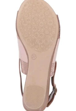 Sandalen|Die moderne Hausfrau Damen Sandalen rosa