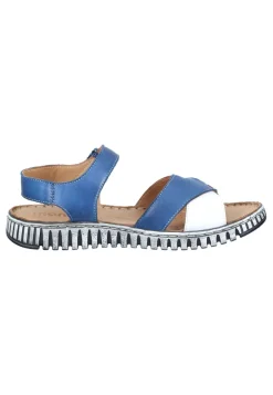 Sandalen|Die moderne Hausfrau Damen Sandaletten blau
