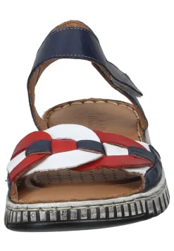 Sandalen|Die moderne Hausfrau Damen Sandaletten blau