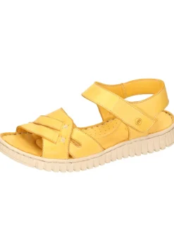 Sandalen|Die moderne Hausfrau Damen Sandaletten gelb