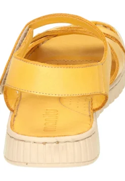 Sandalen|Die moderne Hausfrau Damen Sandaletten gelb
