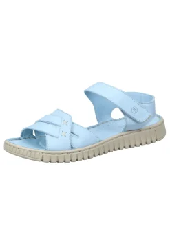 Sandalen|Die moderne Hausfrau Damen Sandaletten hellblau