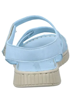 Sandalen|Die moderne Hausfrau Damen Sandaletten hellblau