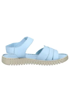 Sandalen|Die moderne Hausfrau Damen Sandaletten hellblau