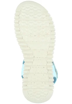 Sandalen|Die moderne Hausfrau Damen Sandaletten hellblau