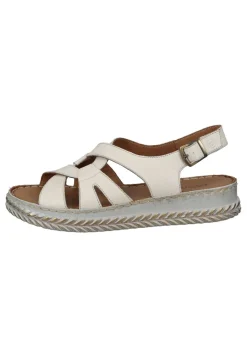 Sandalen|Die moderne Hausfrau Damen Sandaletten offwhite