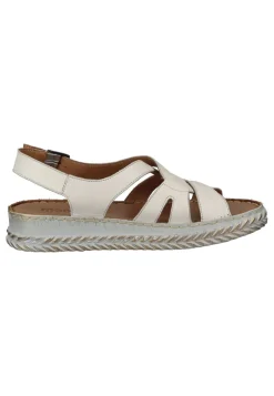 Sandalen|Die moderne Hausfrau Damen Sandaletten offwhite