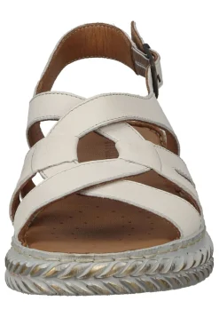 Sandalen|Die moderne Hausfrau Damen Sandaletten offwhite
