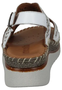Sandalen|Die moderne Hausfrau Damen Sandaletten weiß