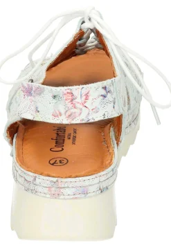 Sandalen|Die moderne Hausfrau Damen Sandaletten weiß