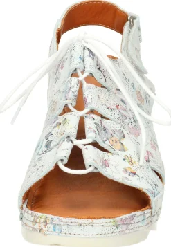 Sandalen|Die moderne Hausfrau Damen Sandaletten weiß