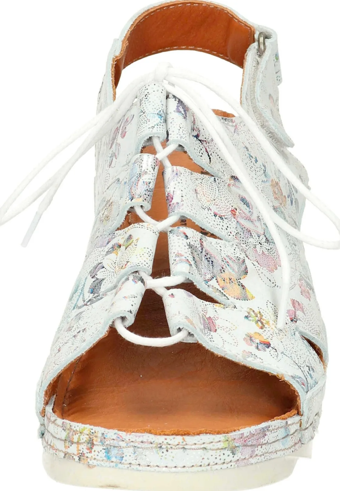 Sandalen|Die moderne Hausfrau Damen Sandaletten weiß