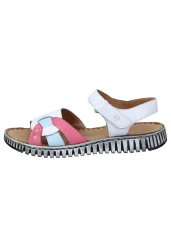 Sandalen|Die moderne Hausfrau Damen Sandaletten weiß