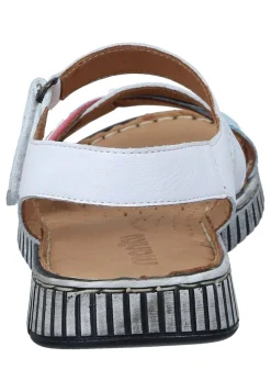 Sandalen|Die moderne Hausfrau Damen Sandaletten weiß