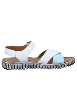 Sandalen|Die moderne Hausfrau Damen Sandaletten weiß