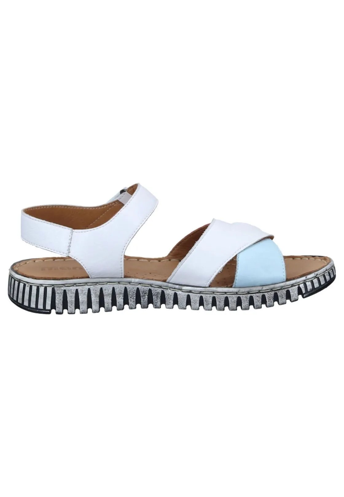 Sandalen|Die moderne Hausfrau Damen Sandaletten weiß