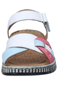 Sandalen|Die moderne Hausfrau Damen Sandaletten weiß