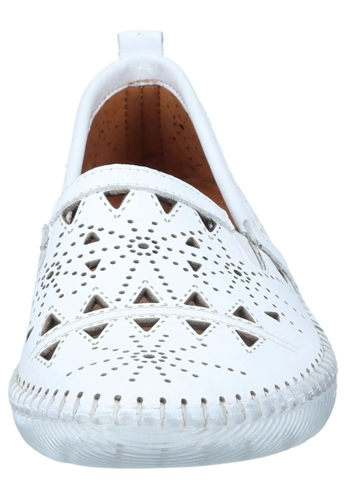 Slipper & Mokassins|Die moderne Hausfrau Damen Slipper weiß