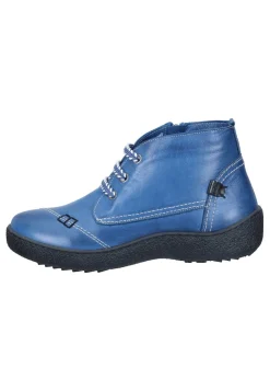 Stiefeletten|Die moderne Hausfrau Damen Stiefeletten blau