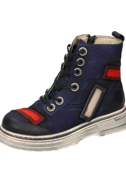 Stiefel|Die moderne Hausfrau Damen Stiefeletten blau