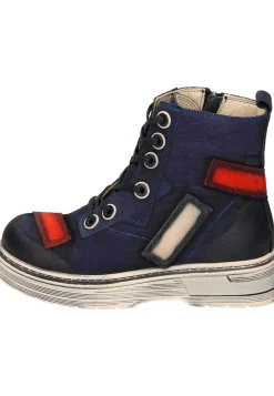 Stiefel|Die moderne Hausfrau Damen Stiefeletten blau