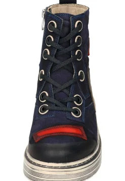 Stiefel|Die moderne Hausfrau Damen Stiefeletten blau