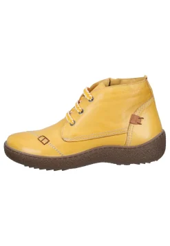 Stiefeletten|Die moderne Hausfrau Damen Stiefeletten gelb