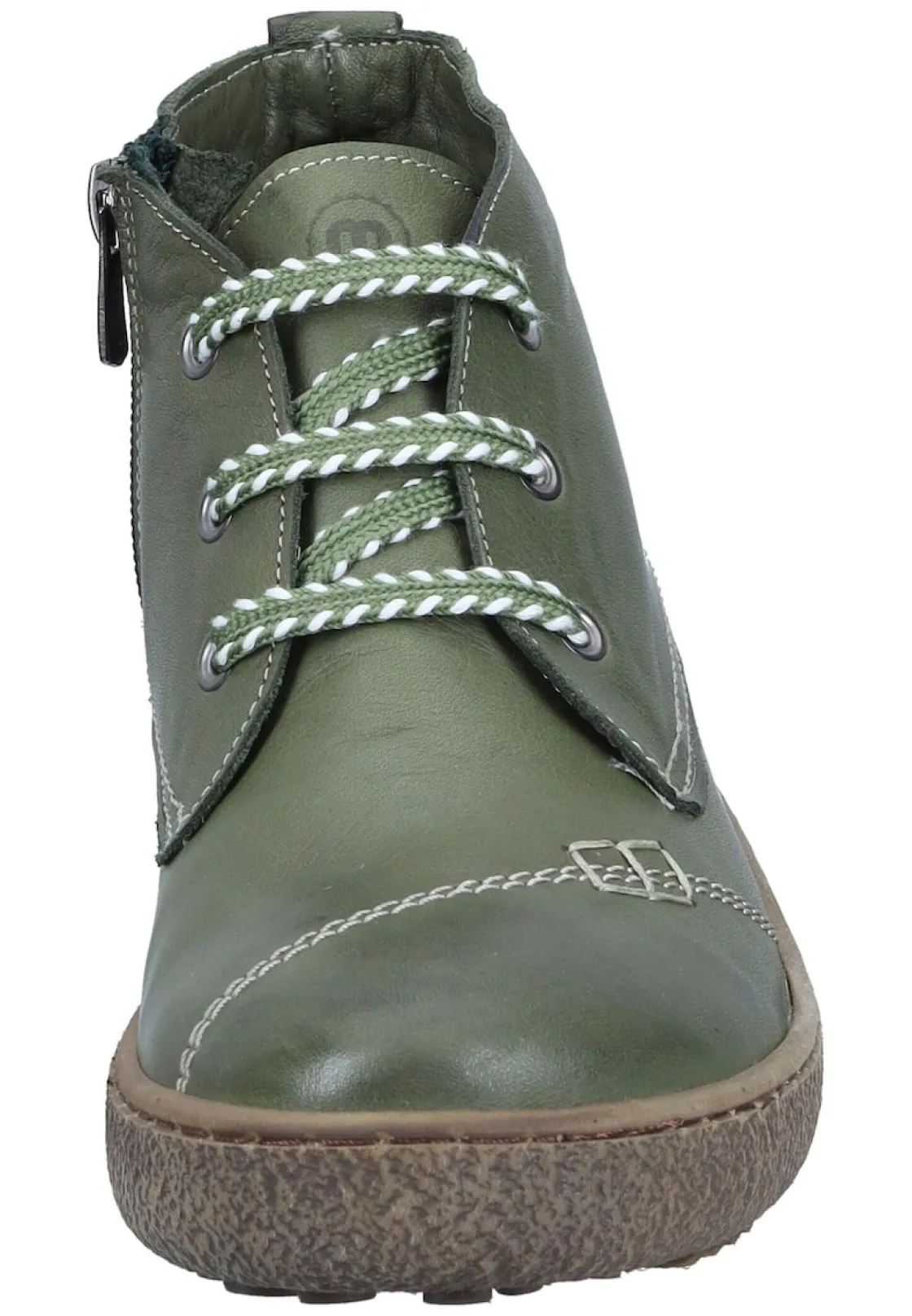 Stiefeletten|Die moderne Hausfrau Damen Stiefeletten grün