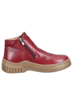 Stiefeletten|Die moderne Hausfrau Damen Stiefeletten rot