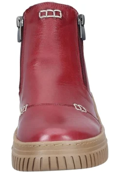 Stiefeletten|Die moderne Hausfrau Damen Stiefeletten rot