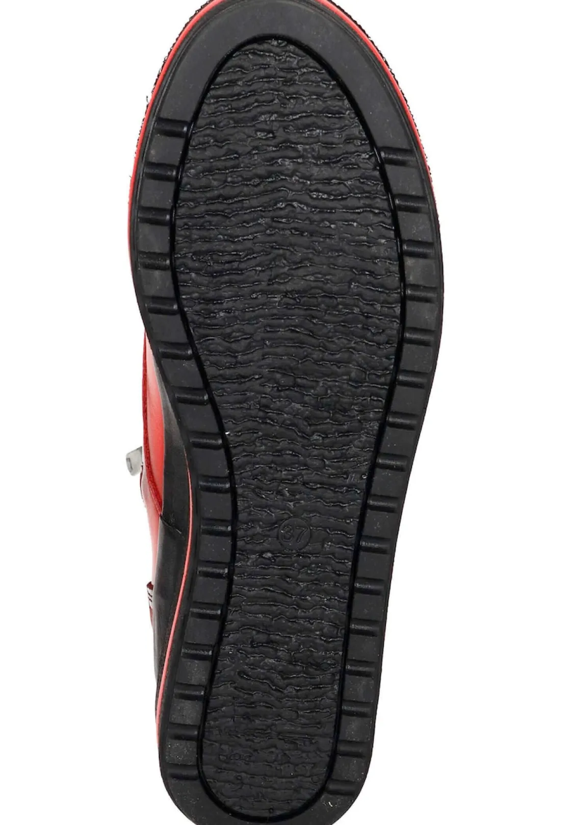 Stiefeletten|Die moderne Hausfrau Damen Stiefeletten rot