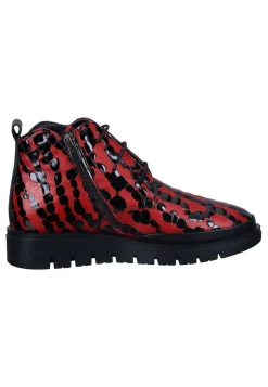 Stiefeletten|Die moderne Hausfrau Damen Stiefeletten rot