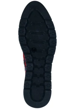 Stiefeletten|Die moderne Hausfrau Damen Stiefeletten rot