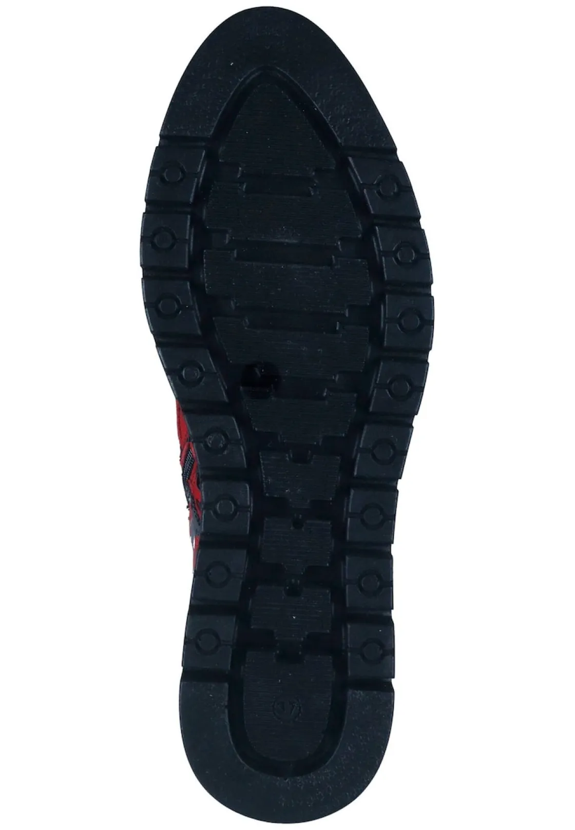 Stiefeletten|Die moderne Hausfrau Damen Stiefeletten rot