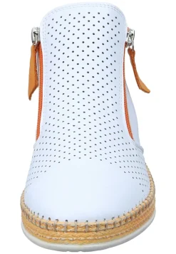 Stiefeletten|Die moderne Hausfrau Damen Stiefeletten weiß