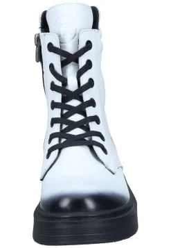 Stiefeletten|Die moderne Hausfrau Damen Stiefeletten weiß