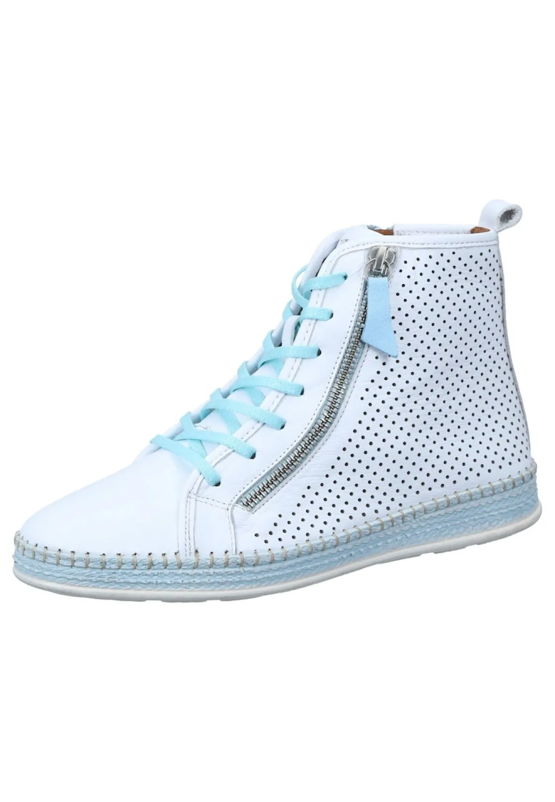 Stiefeletten|Die moderne Hausfrau Damen Stiefeletten weiß