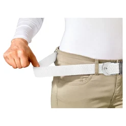 Gürtel|Gürtel & Hosenträger|Die moderne Hausfrau Damen-Flexigürtel weiß