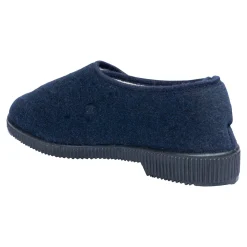 Hausschuhe|Die moderne Hausfrau Damen-Hausschuh "Bonn" blau