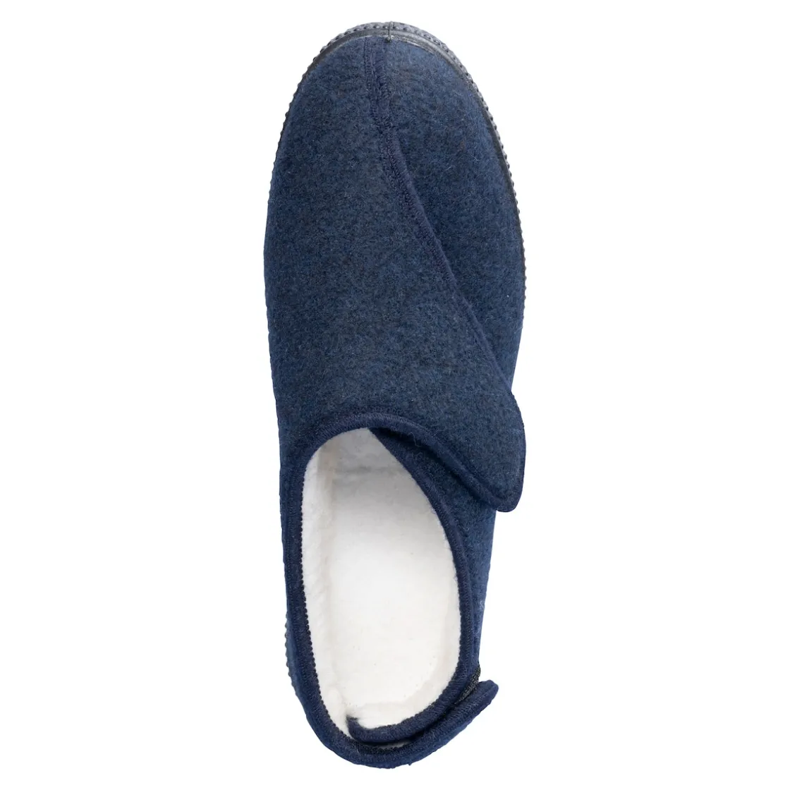 Hausschuhe|Die moderne Hausfrau Damen-Hausschuh "Bonn" blau