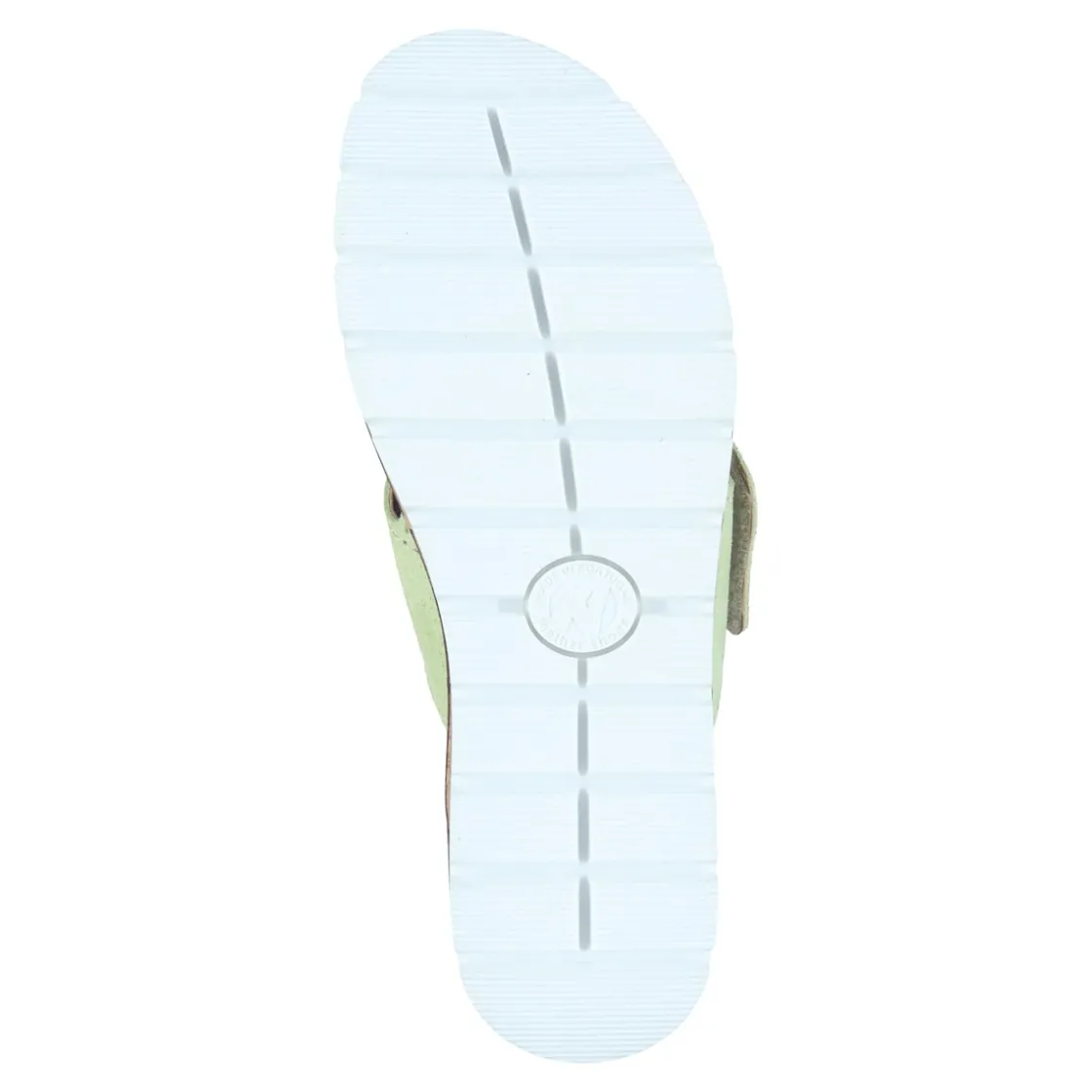 Pantoletten|Die moderne Hausfrau Damen-Pantolette „lime“