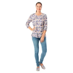Shirts|Die moderne Hausfrau Damenshirt 3/4-Arm "Fleur"
