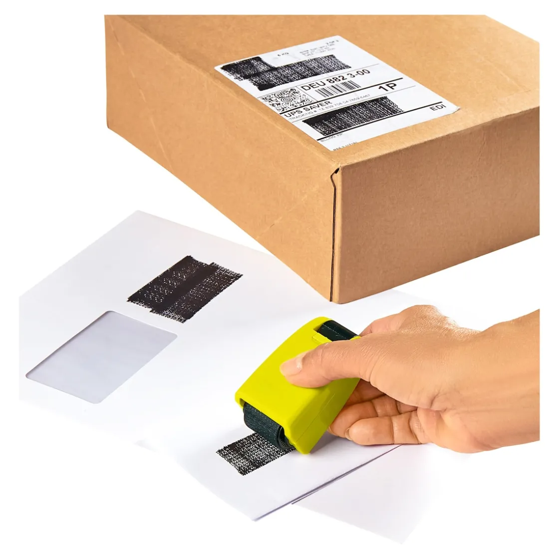 Bürobedarf|Die moderne Hausfrau Datenschutz-Stempelroller