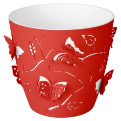 Pflanzgefäße & Blumentöpfe|Die moderne Hausfrau 3D-Blumentopf rot