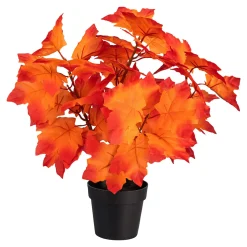 Kunstpflanzen|Deko-Liebhaber|Die moderne Hausfrau Deko-Ahornbäumchen orange